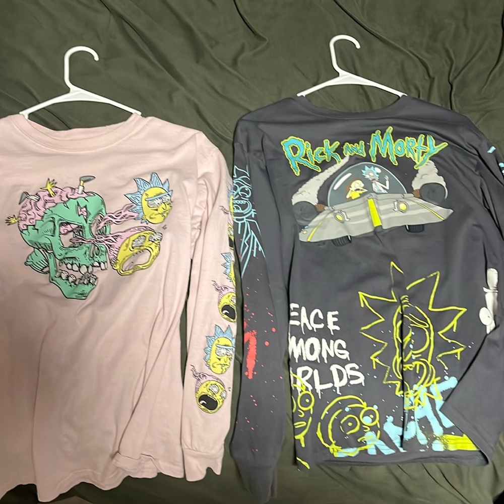 Rick and Morty L/S  2 pack
